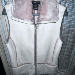 Faux vest , size large cozy and comfy.